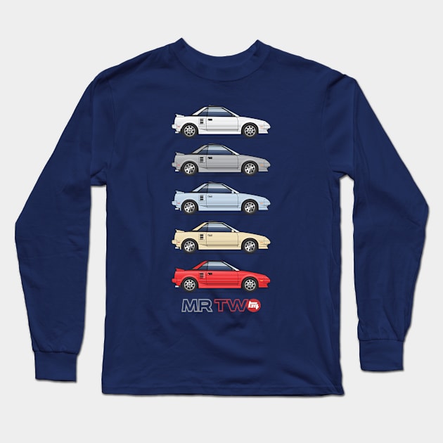 MR2 Stances Long Sleeve T-Shirt by JRCustoms44